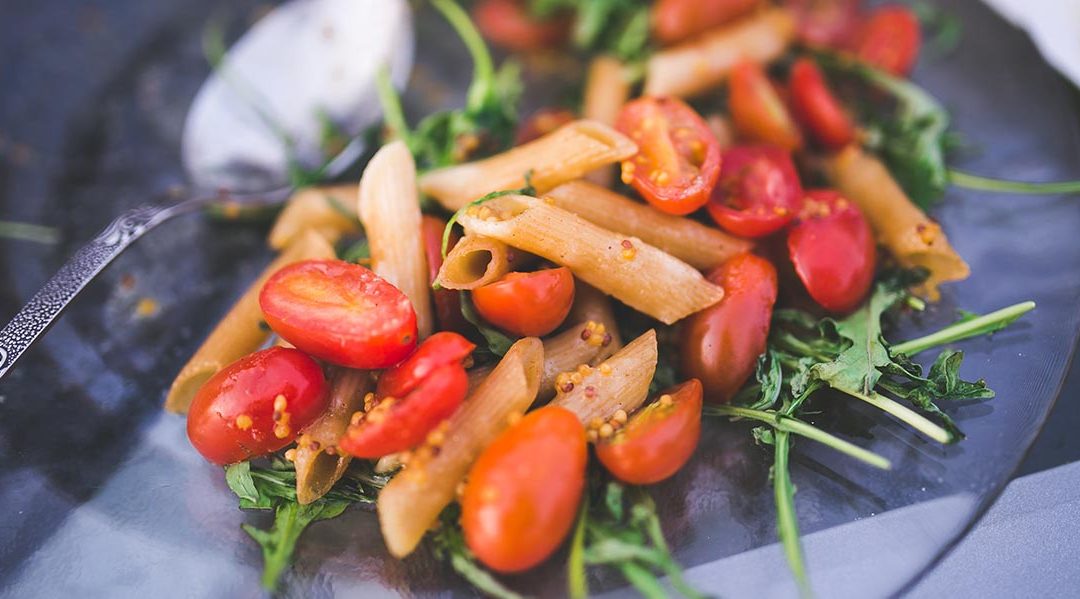 Pastasalade met zalm