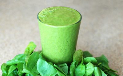 5 x Smoothie met spinazie, avocado en komkommer!